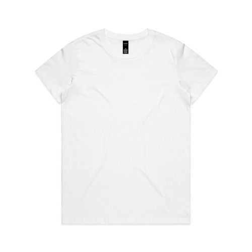 wo's-maple-tee-white